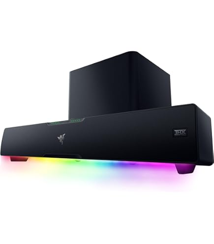 Amazon.com: Razer Leviathan V2 X PC Soundbar - Compact Chroma RGB